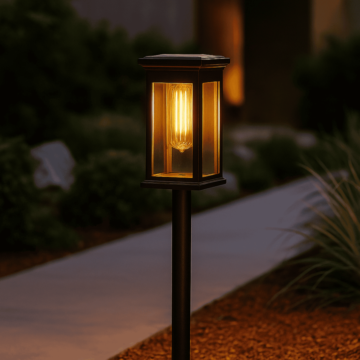 Outdoor Solar Standing Light – 2 Pack