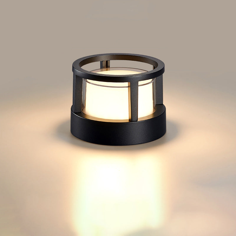 Aluminium Cylinder Lawn Light
