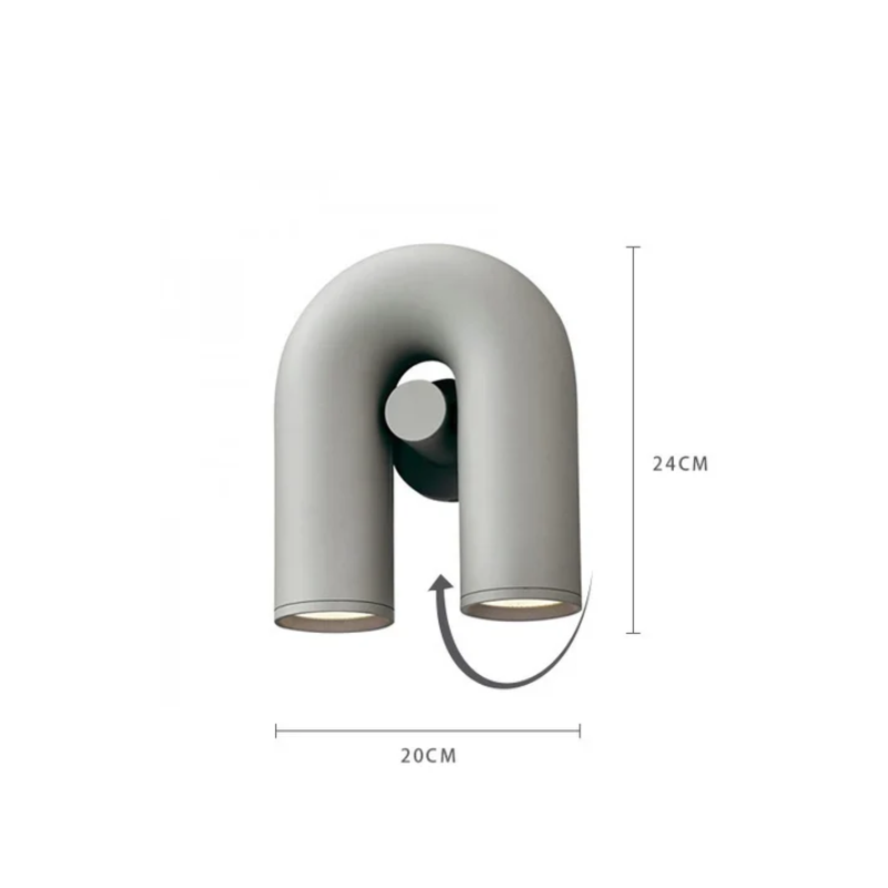 U-Shaped LED Wall Light – Product view 8