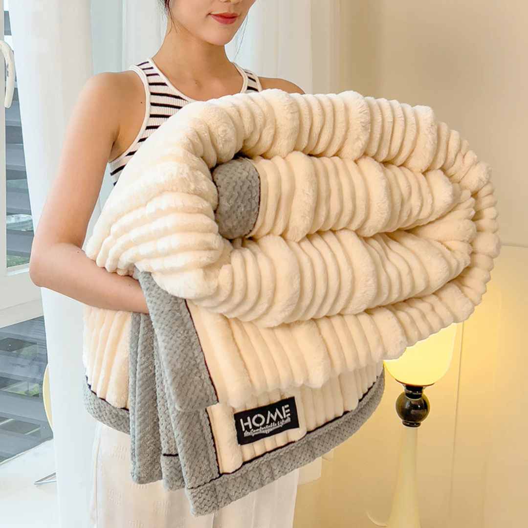 Warm Plush Sofa Blanket – Product view 4