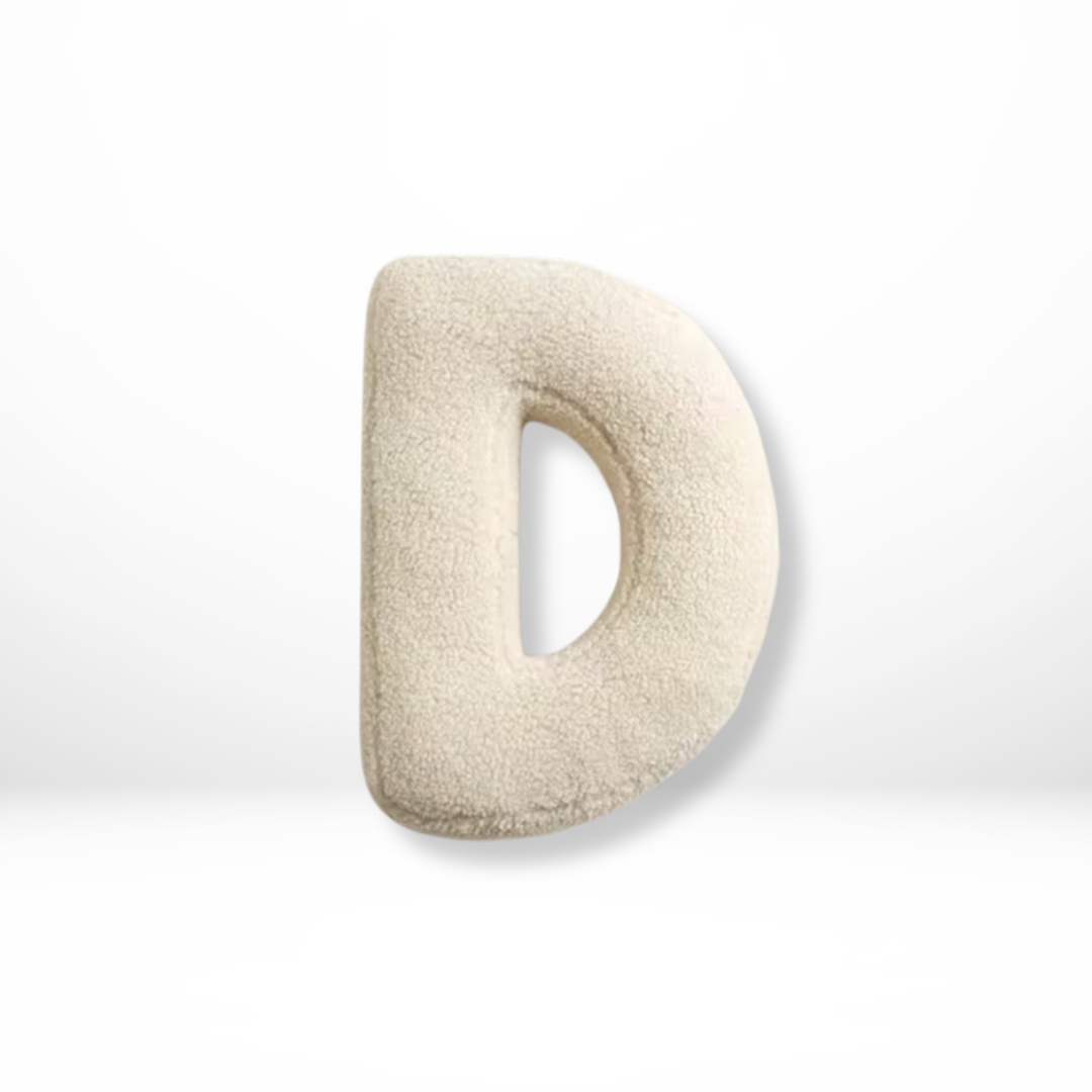 Alphabet Velvet Cushion – Product view 8