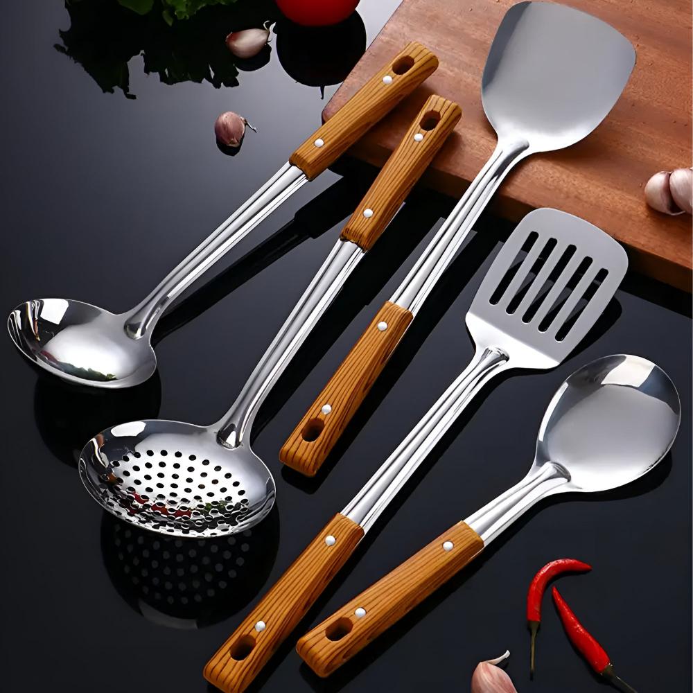 Five-Piece Kitchen Utensil Set – Main product image