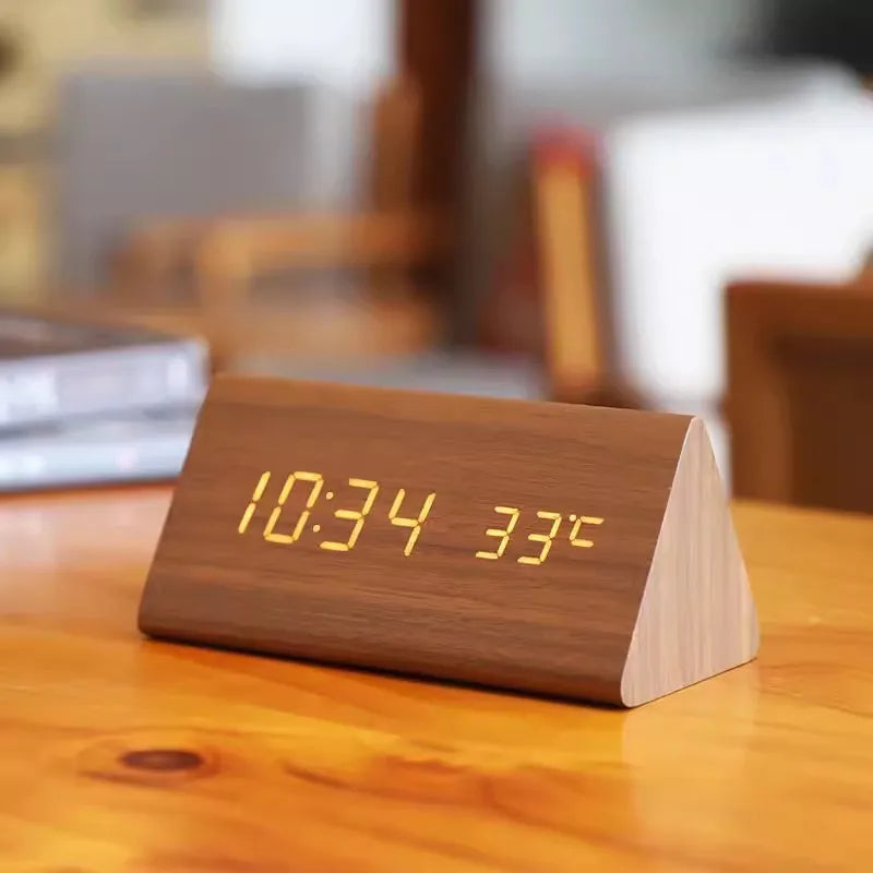 WoodWatch LED Smart Alarm Clock