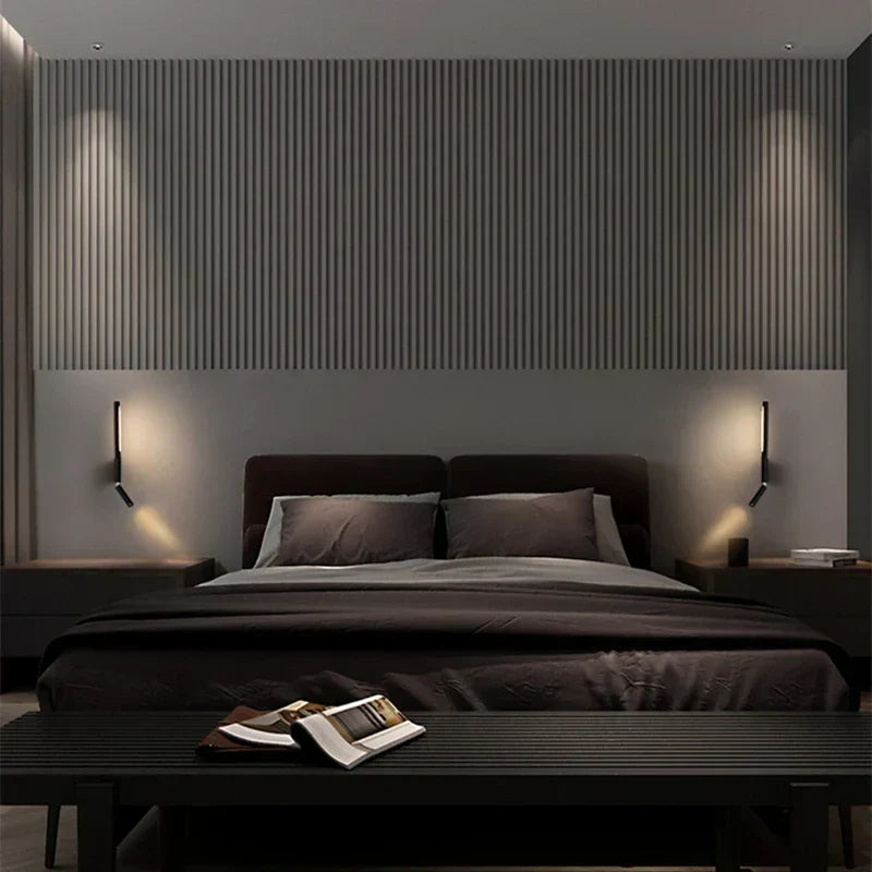 LED Wall Sconce with Vertical Panel – product view