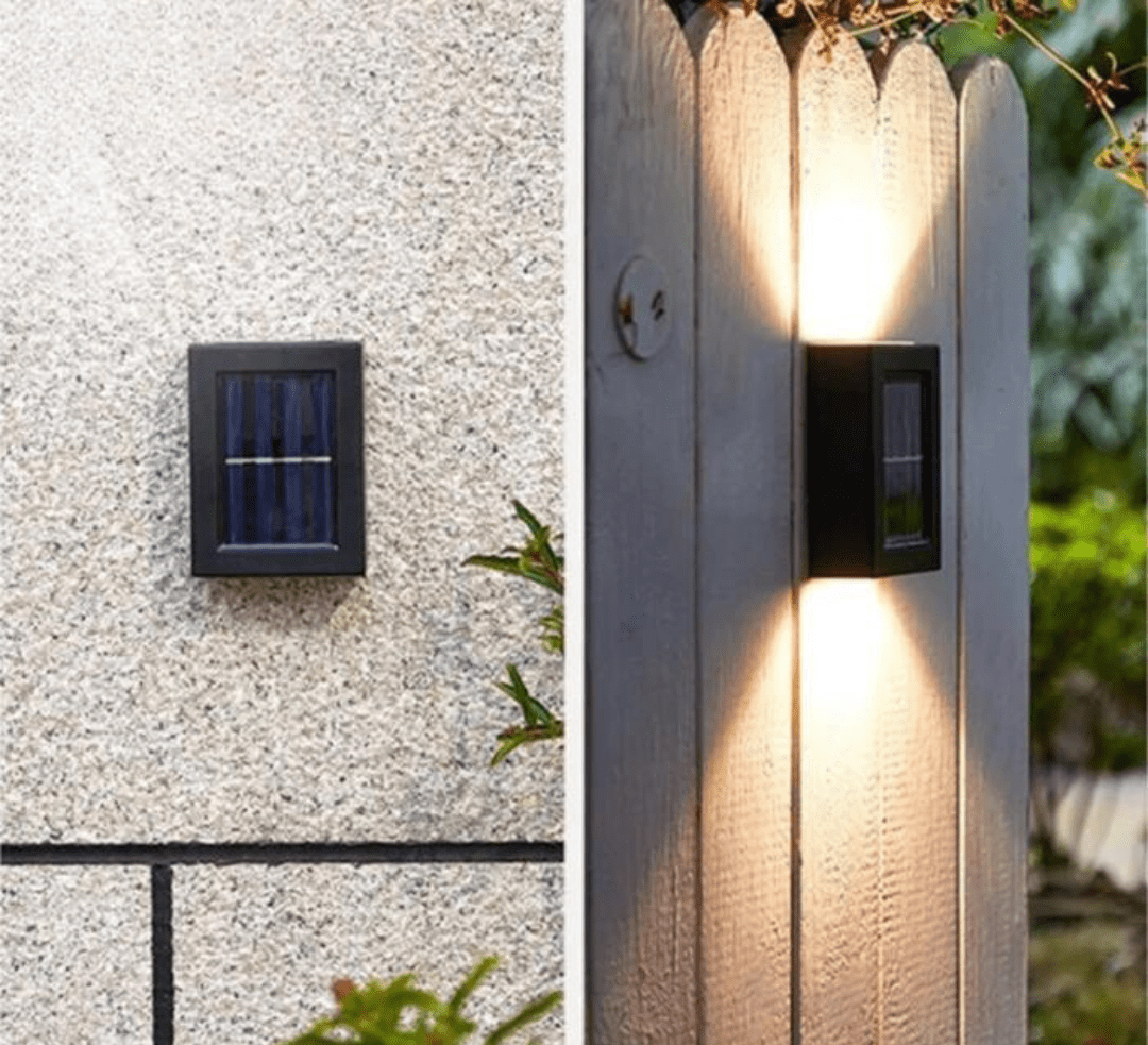 Outdoor Solar LED Wall Sconces – product view