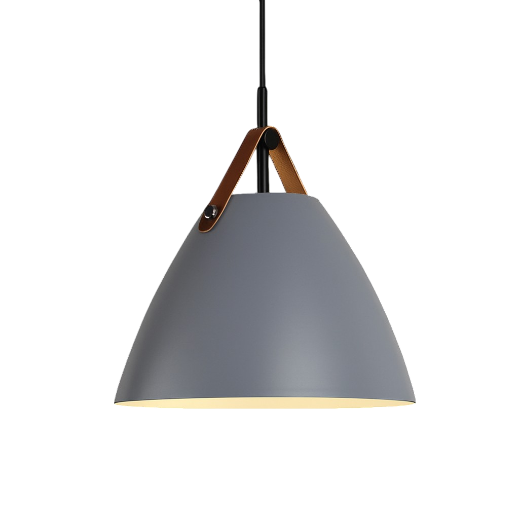 Scandinavian Classic Colorful Pendant Lamp – Gray