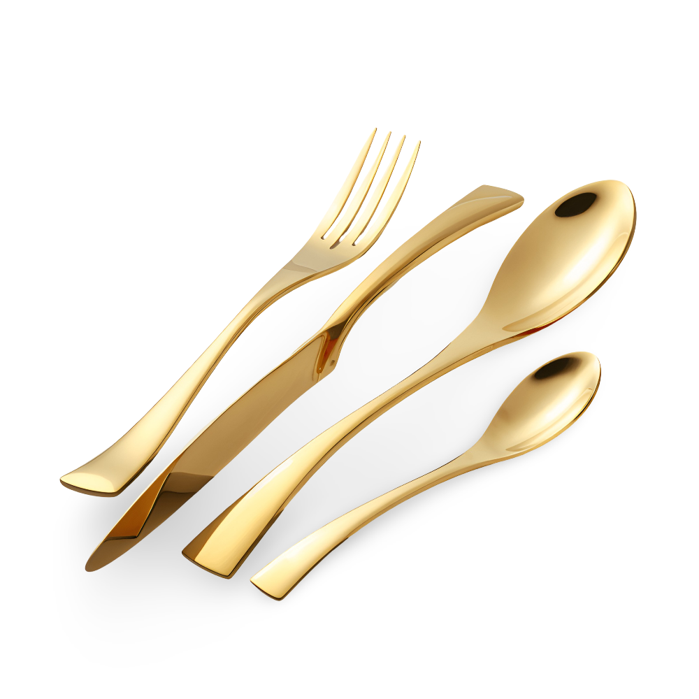 Stainless Steel Cutlery Set – 5 or 20 Pieces – Product view 2