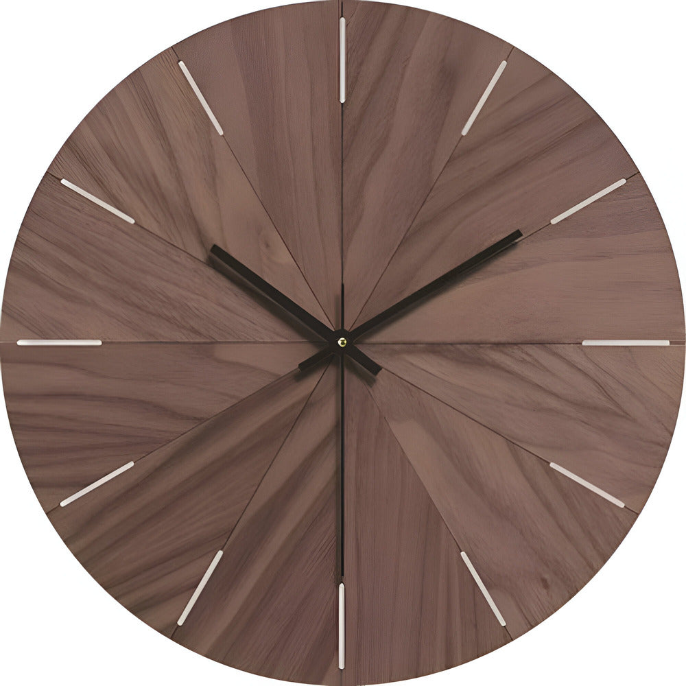 Minimalist Wooden Wall Clock