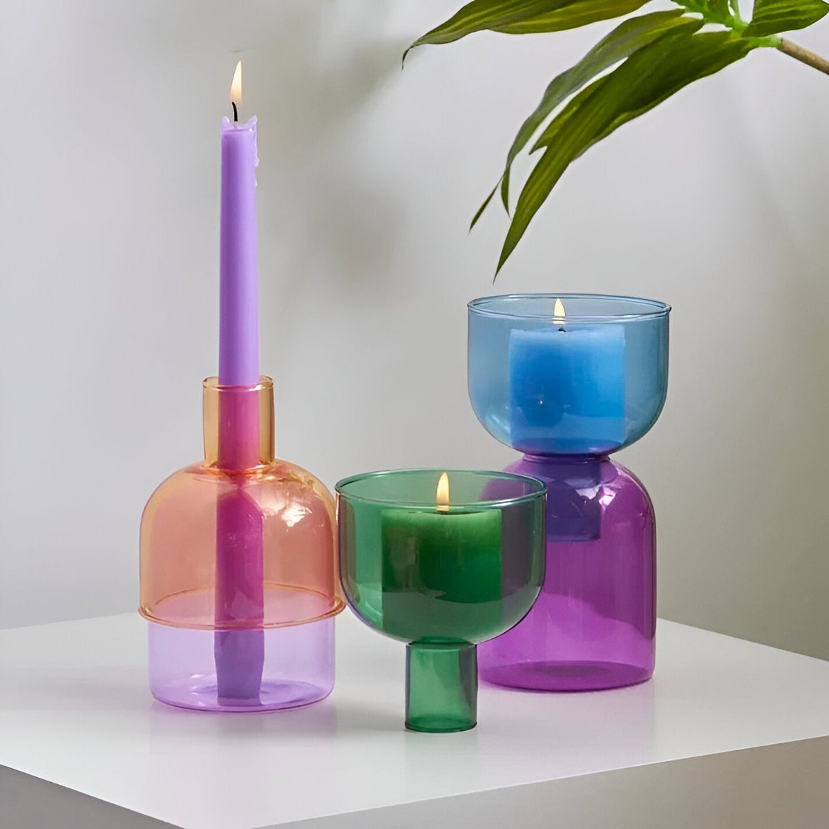 Cylindrical Candle Holder – Product view 2