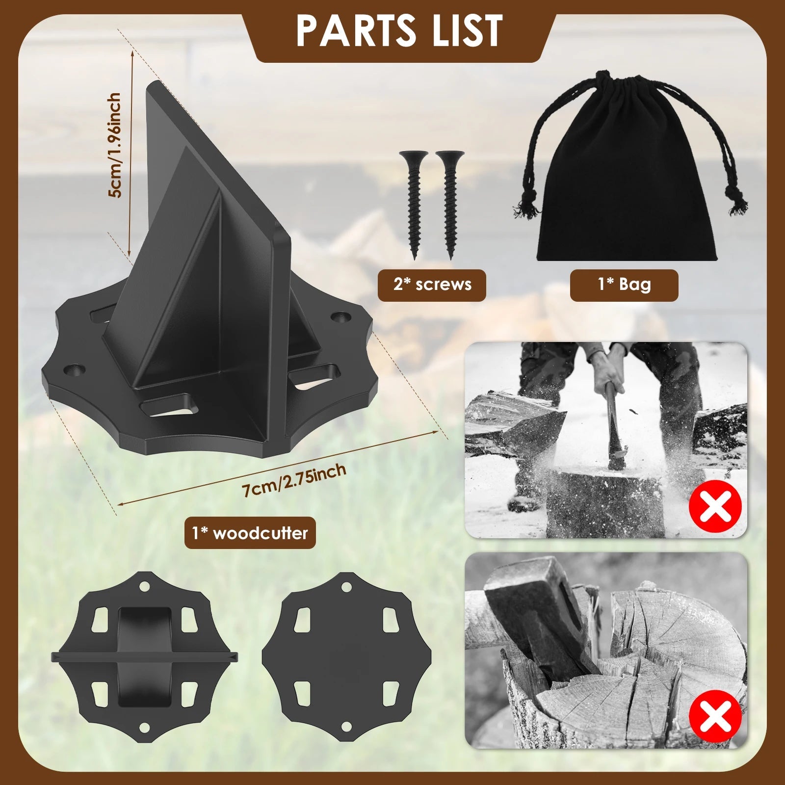 KindlePro Kindling Splitter
