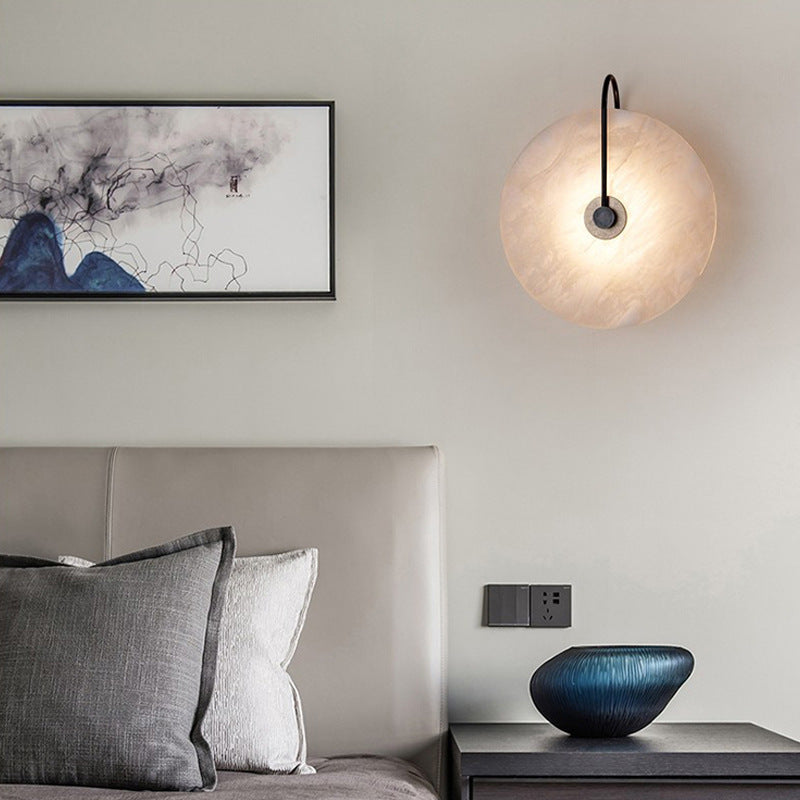 Minimalist Marble LED Wall Lamp – product view