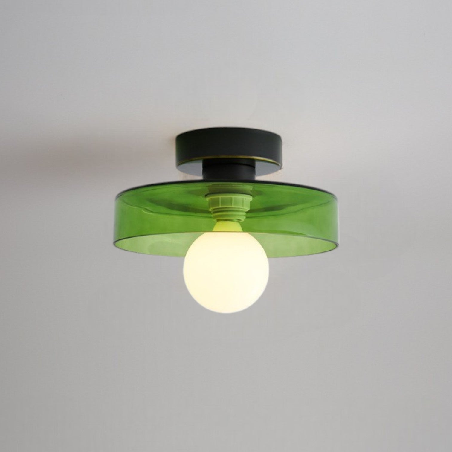 French Bauhaus Ceiling Lamp