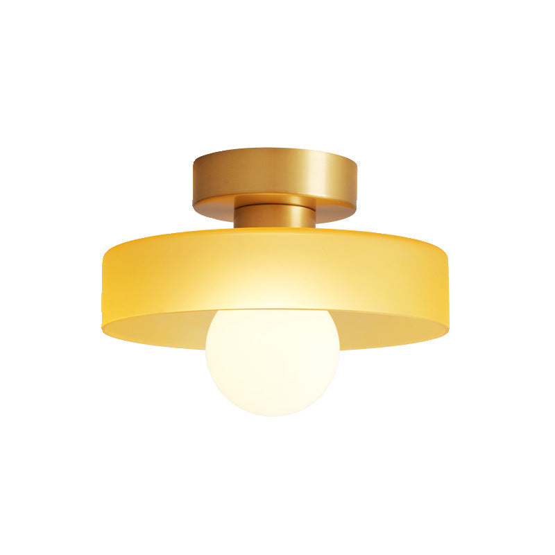French Bauhaus Ceiling Lamp