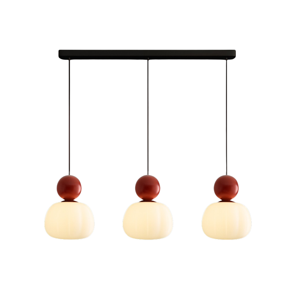 Art Deco Pendant Light – 3 heads