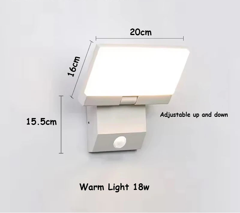 LumiFold Outdoor Wall Light