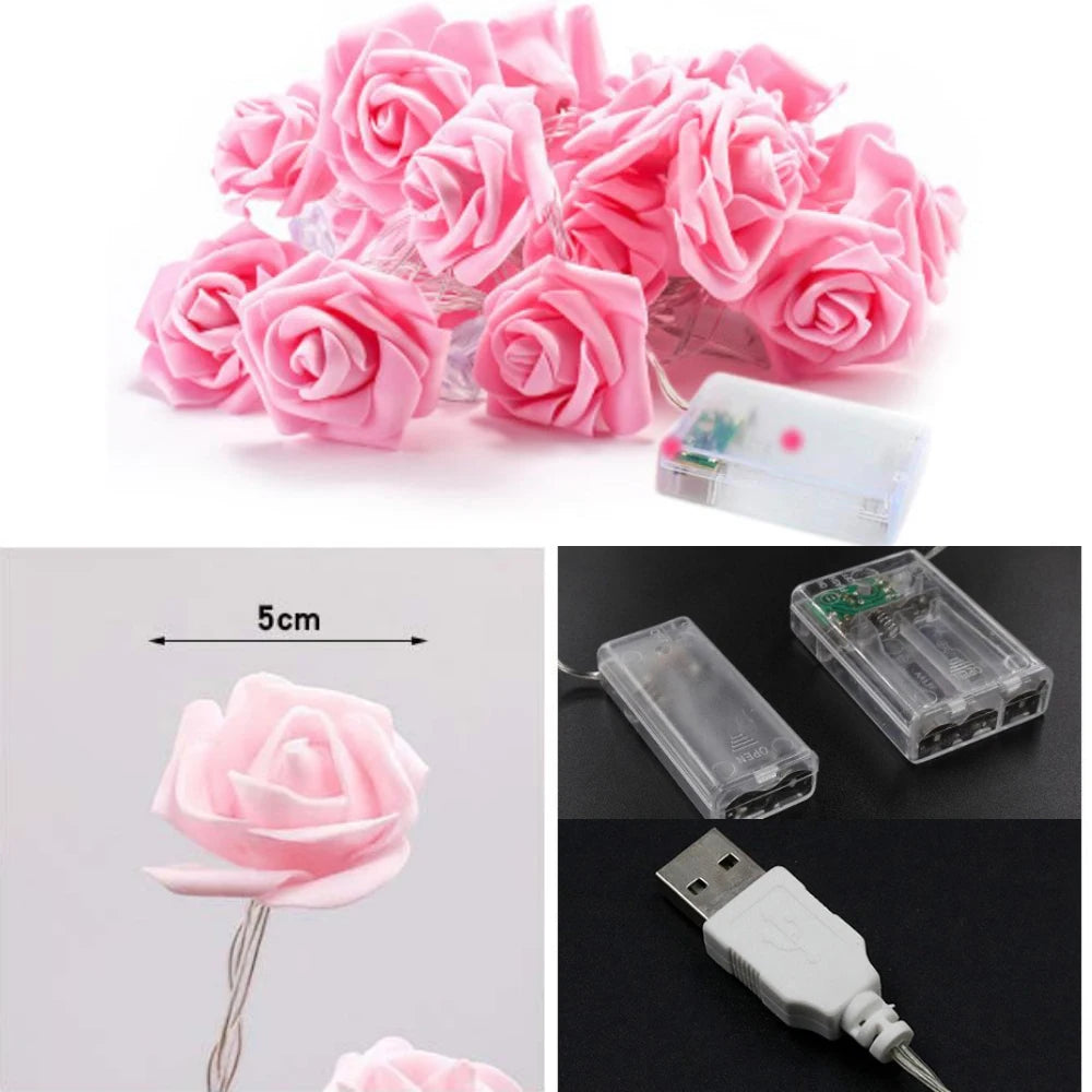 LED Rose String Lights – Product view 14