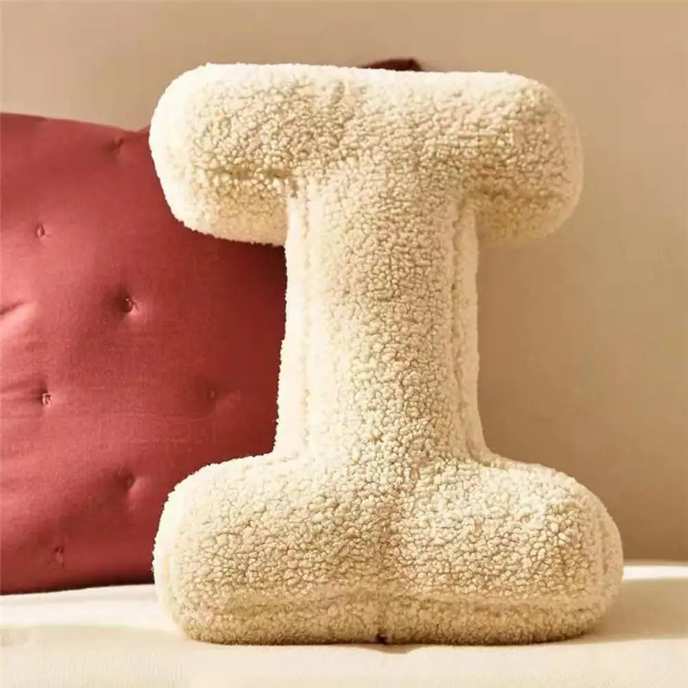 Alphabet Velvet Cushion – Product view 4