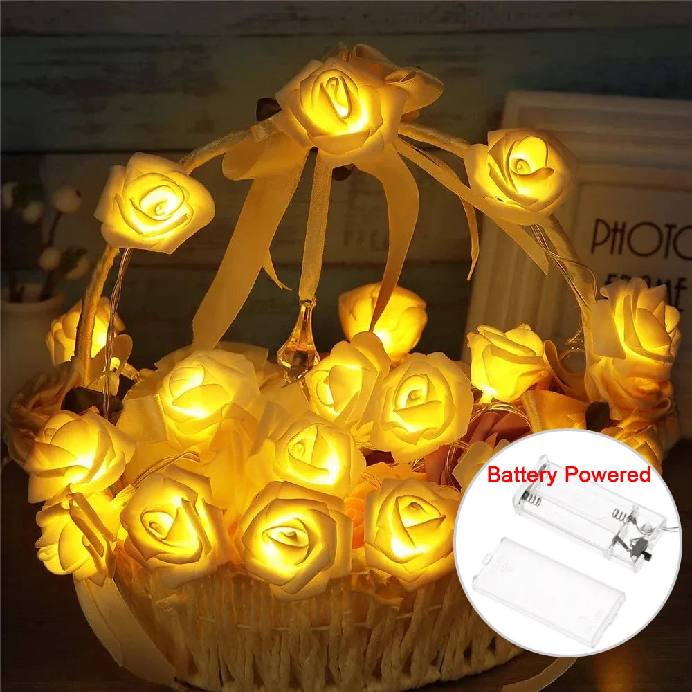 LED Rose String Lights – Product view 5