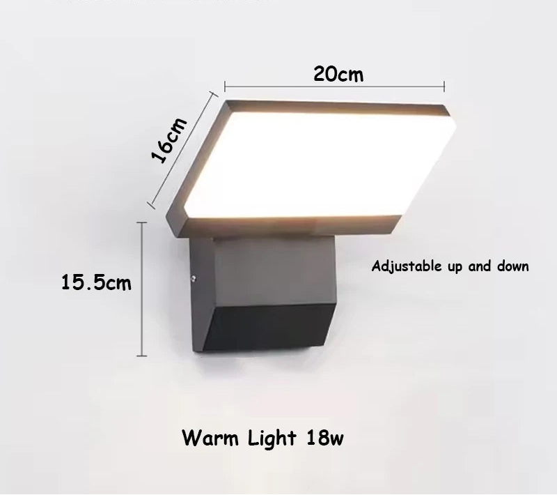 LumiFold Outdoor Wall Light