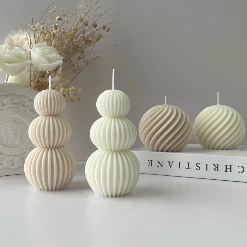 Geometric Scented Candle – Product view 5