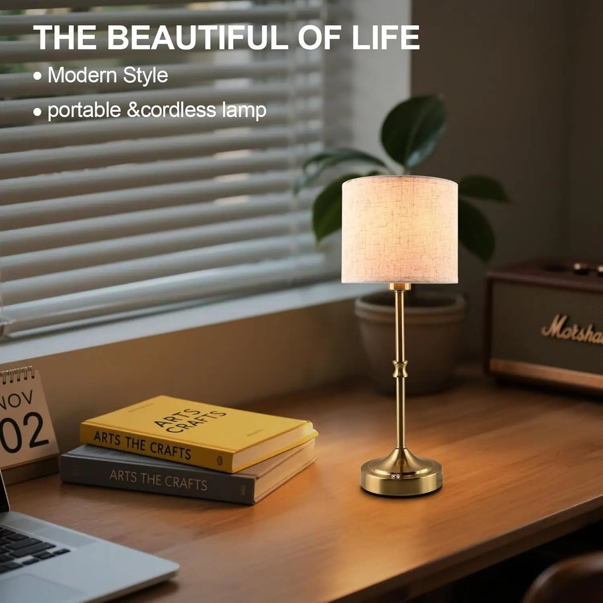 Rechargeable Touch Table Lamp – Product view 3