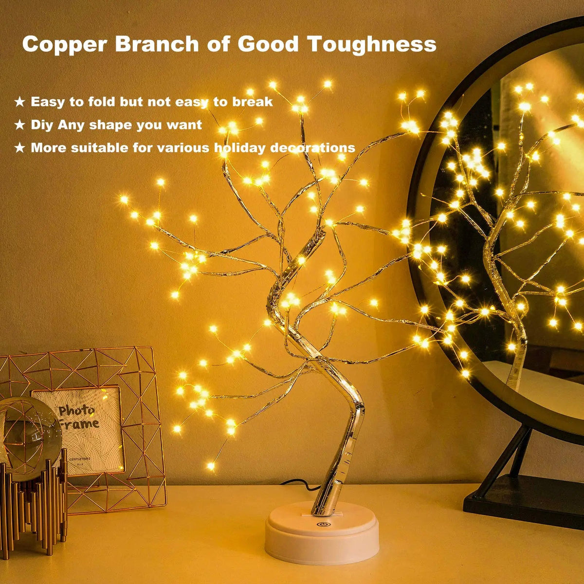 LED Bonsai Table Lamp – Product view 6