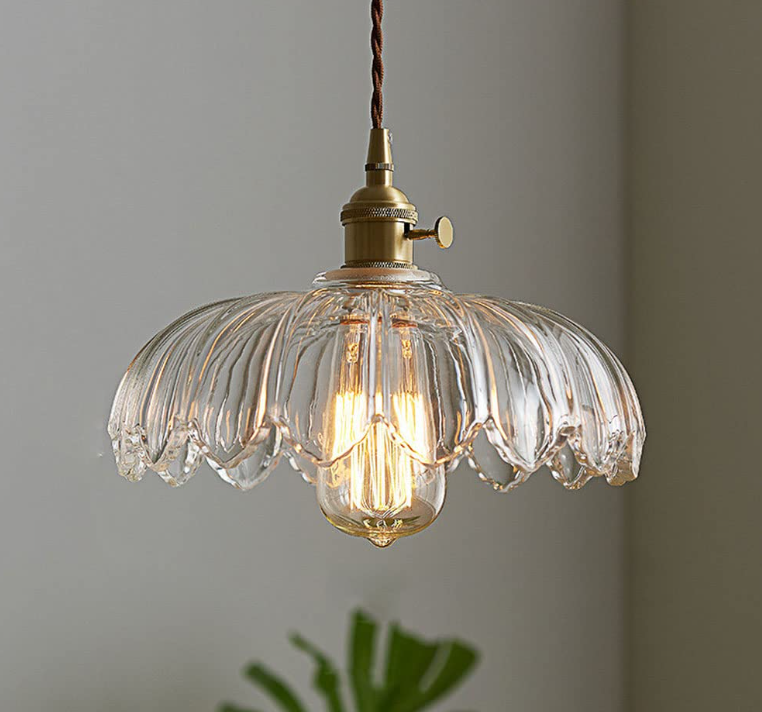 Vintage Flower Pendant Lamp