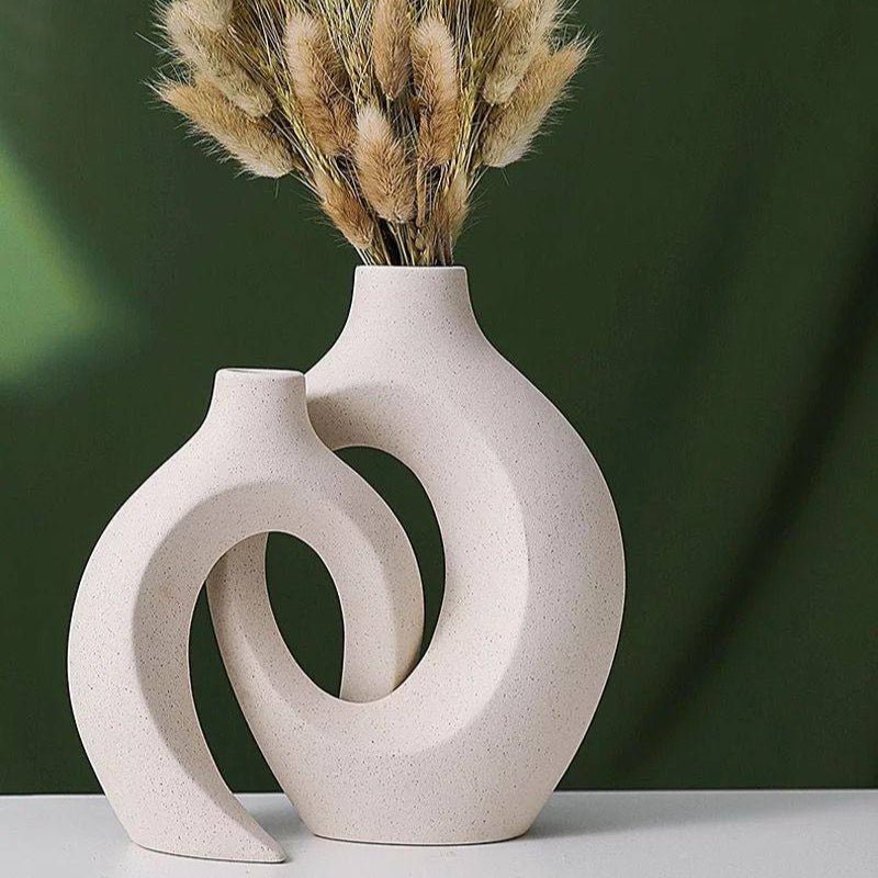 Frosted Ceramic Vase