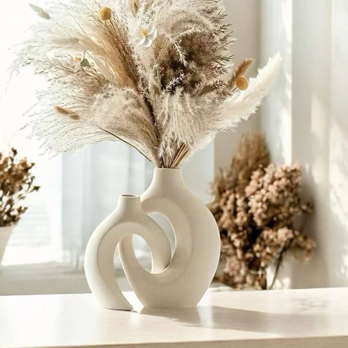 Frosted Ceramic Vase