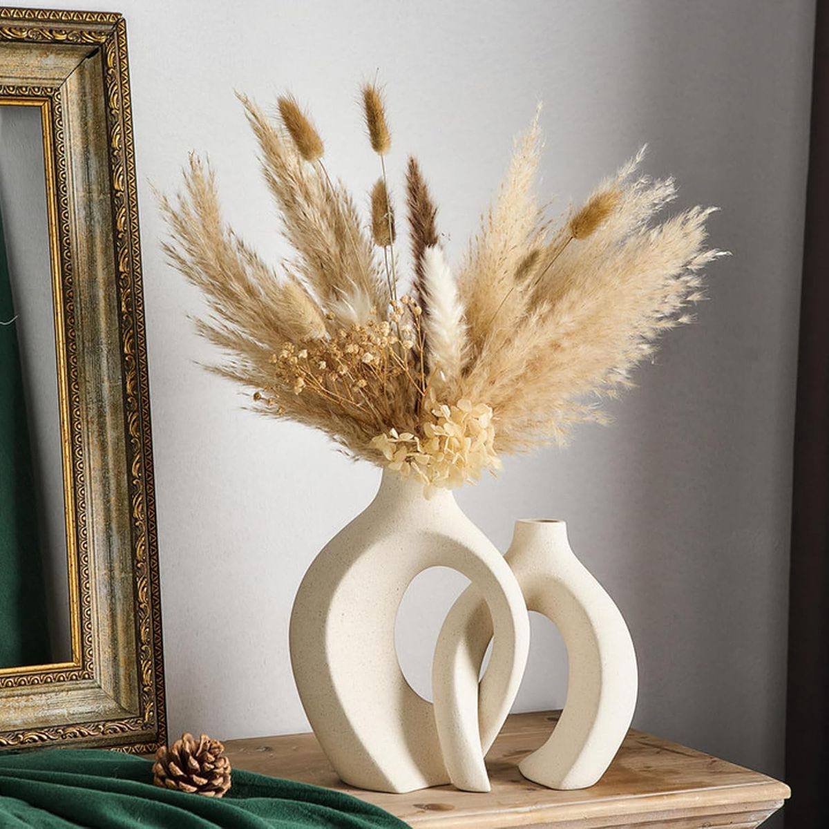 Frosted Ceramic Vase