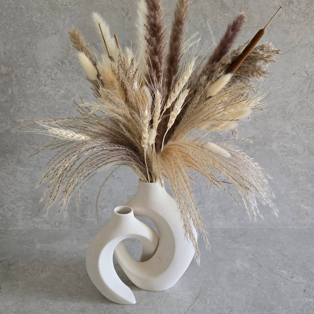 Frosted Ceramic Vase