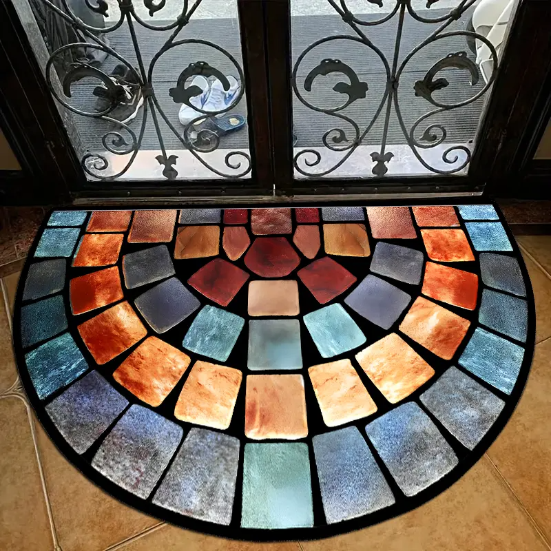 Stone-Pattern Doormat