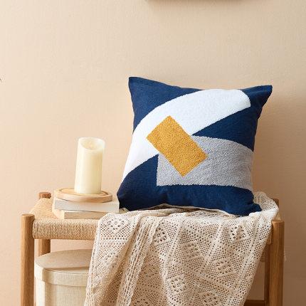 Abstract Embroidered Cushion – Product view 8