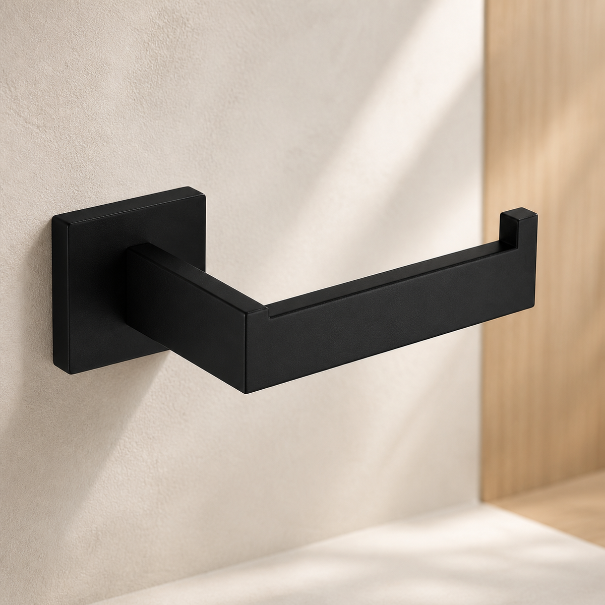 Matte Tissue Holder - Matte Black