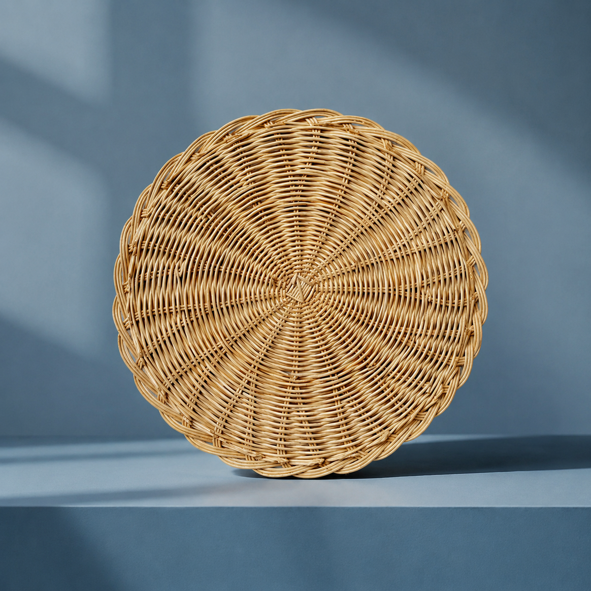 Woven Round Placemat - Natural