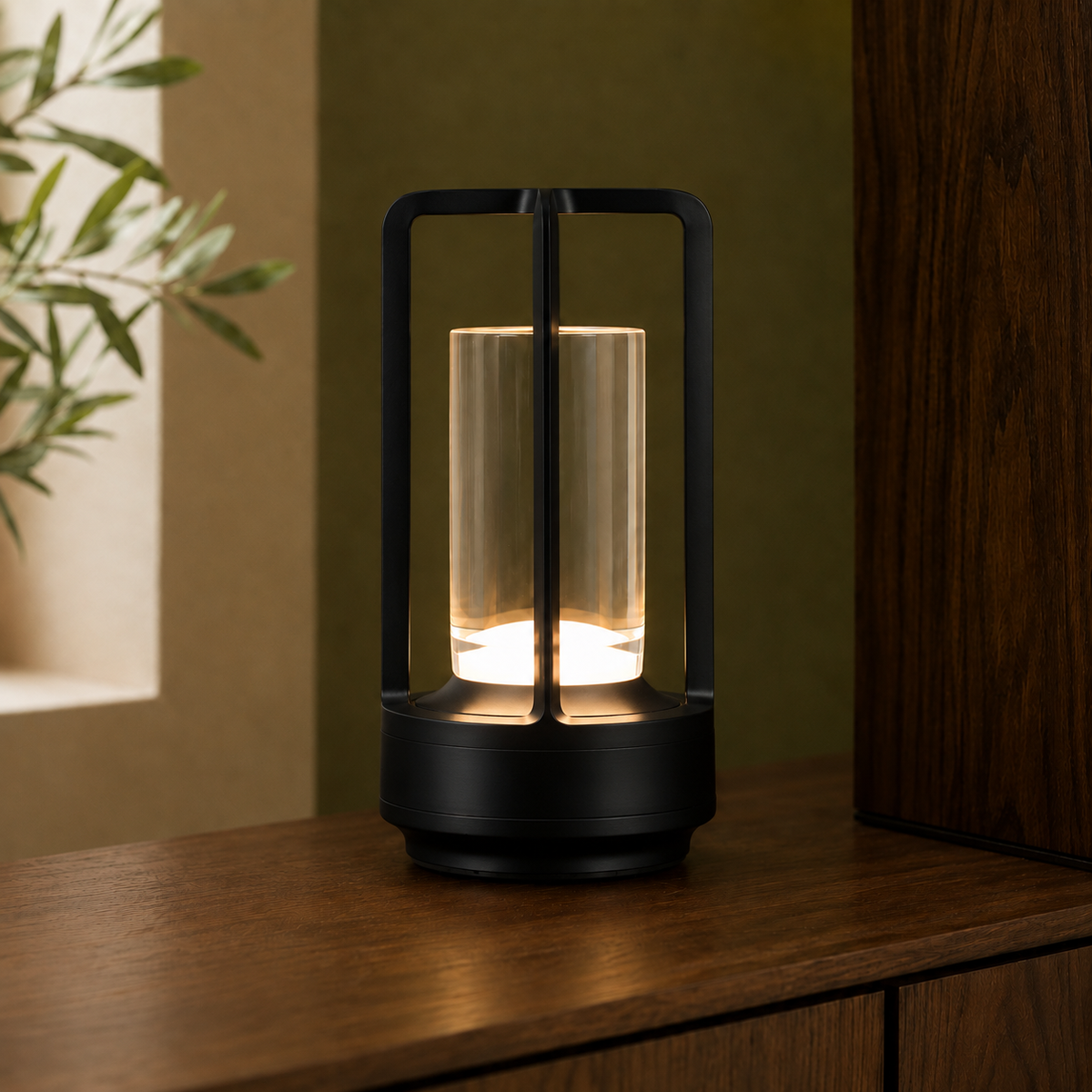 Acrylic Accent Lamp - Black