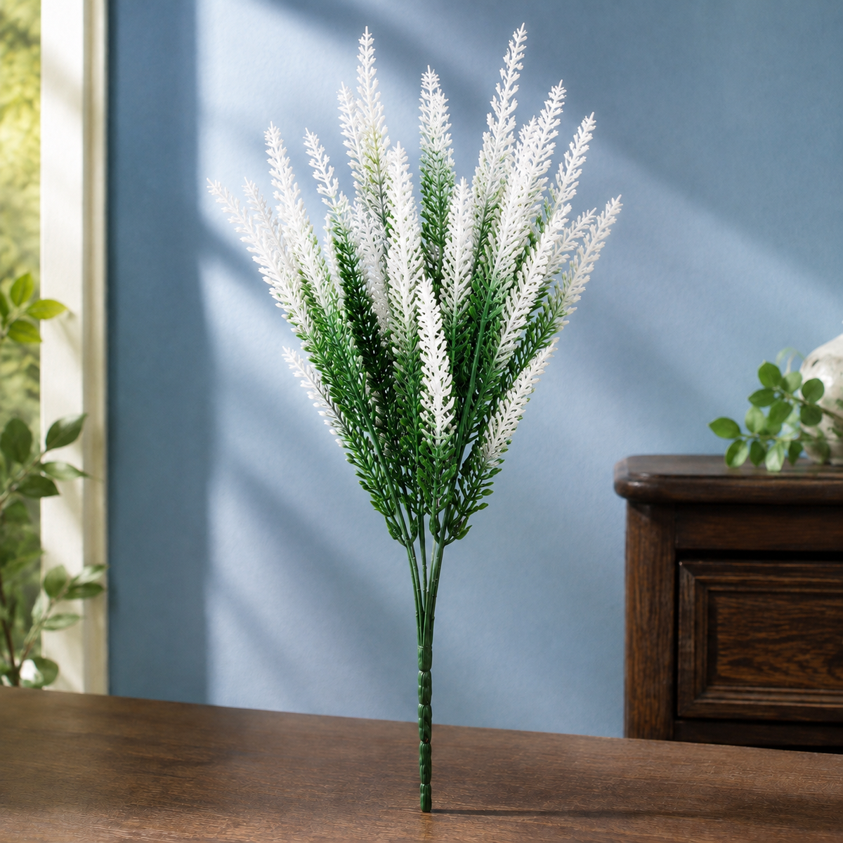 Artificial Lavender Stems - White