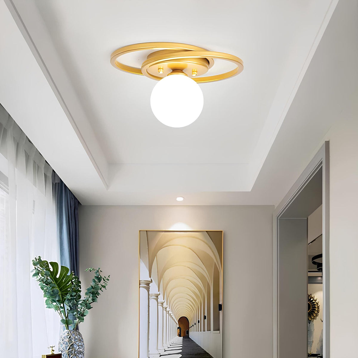 Globe LED Ceiling Light – Main product image