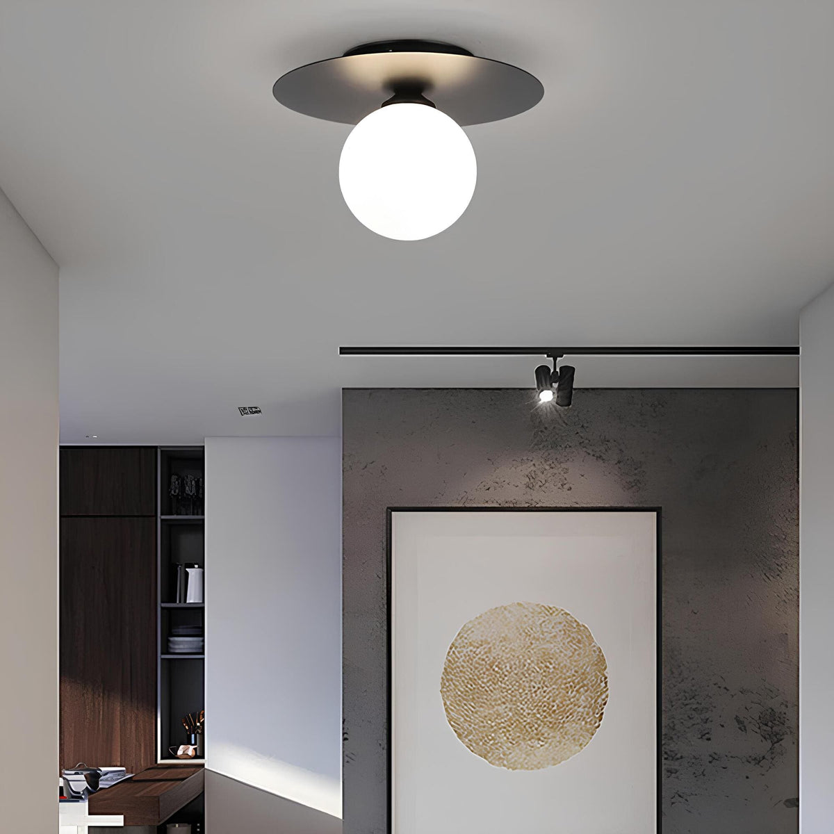 Globe LED Ceiling Light – Product view 2