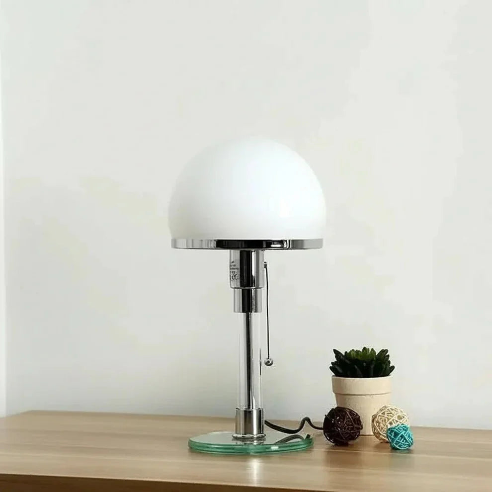 Bauhaus Glass Table Lamp