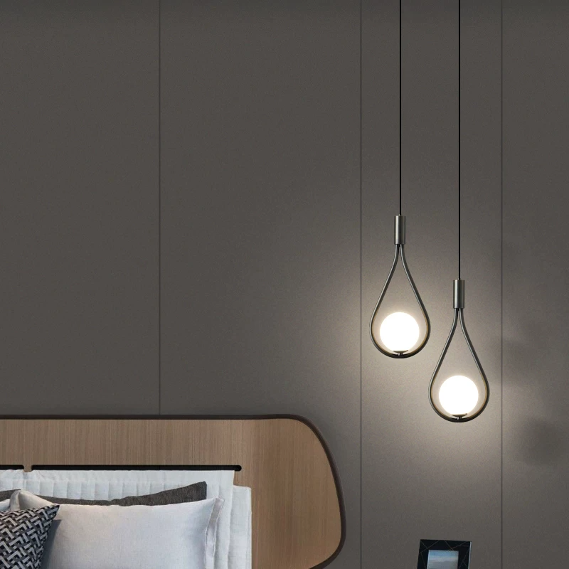 Nordic Metal Pendant Light – Black