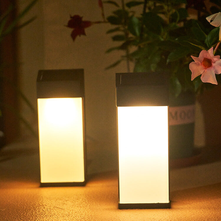 Solar Industrial-Style Glass Wall Sconce – product view
