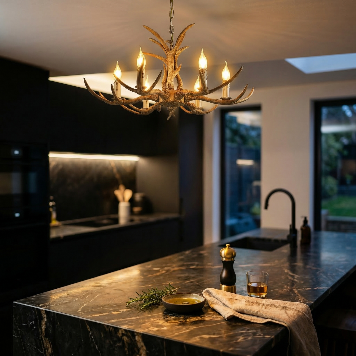 Antler Chandelier