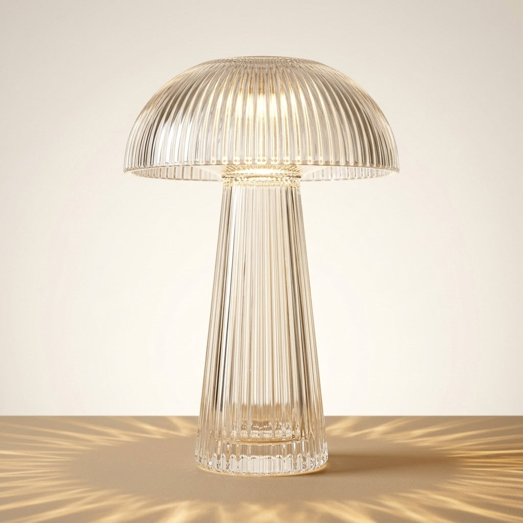 Fluted Touch Table Lamp