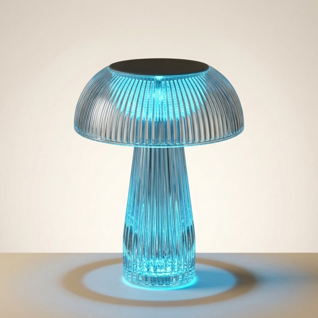 Fluted Touch Table Lamp