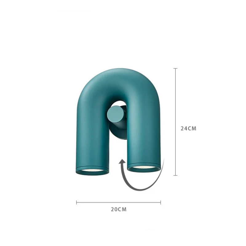 U-Shaped LED Wall Light – Product view 10