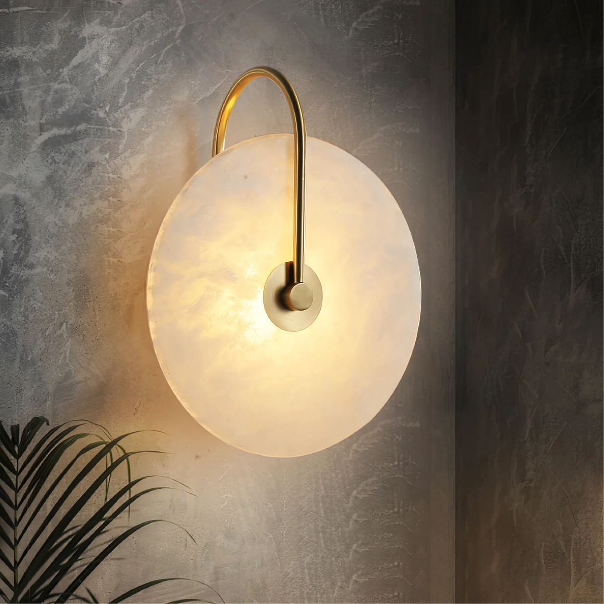 Minimalist Marble LED Wall Lamp – product view