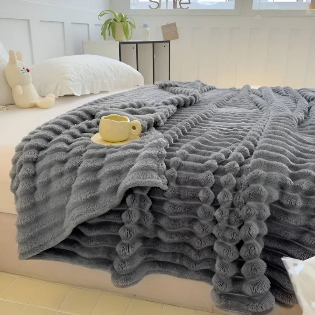 Warm Fleece Throw – Product view 2