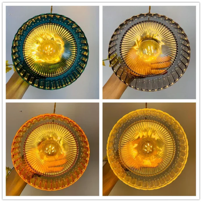 Brass & Glass Pendant Light – Product view 6