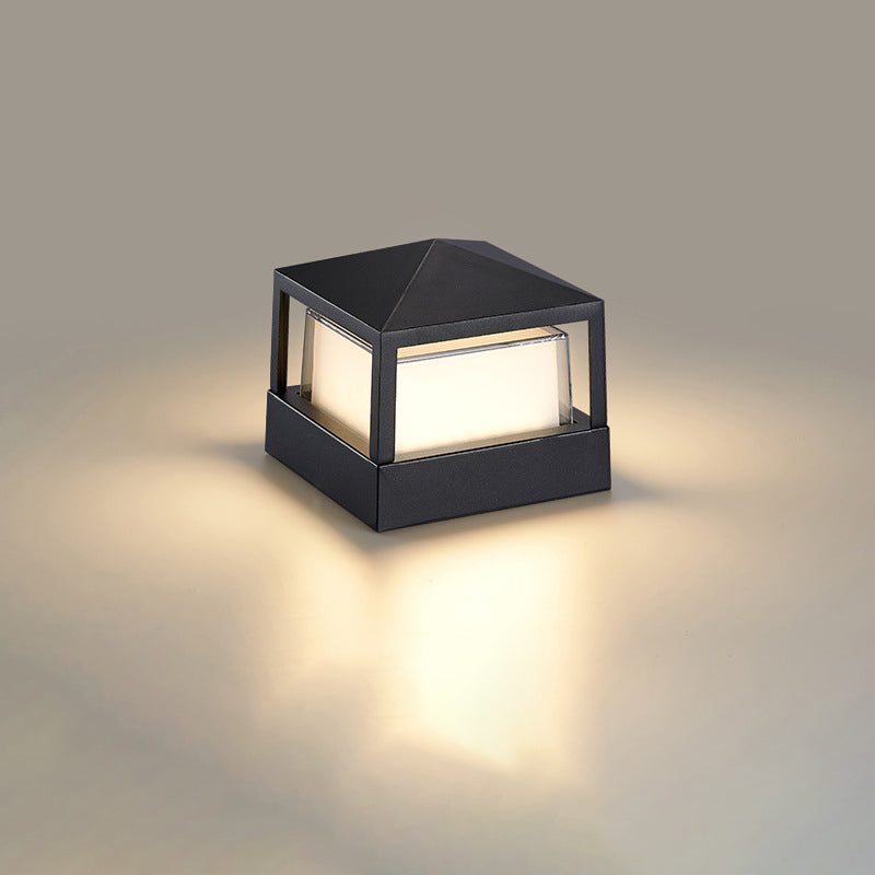 Aluminium Cylinder Lawn Light